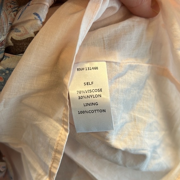 Fate Women's Long Dress - Pink and Brown Floral - Picture 5 of 16